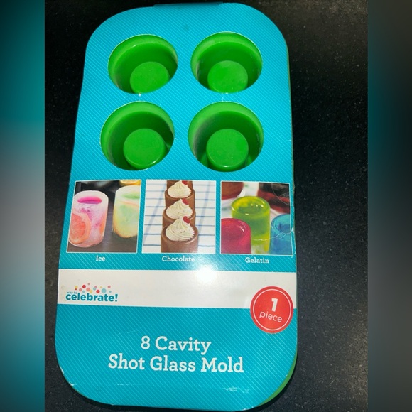 Way To Celebrate Other - 8-Cavity Shot Glass Silicone Mold “Way To Celebrate”